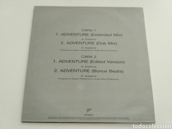 Discos de vinilo: Eleanor - Adventure - Foto 2