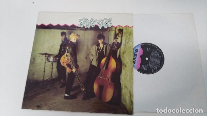Discos de vinilo: antiguo disco de stray cats - Foto 1