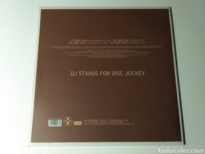 Discos de vinilo: Meccaheadz - Night Skool - Foto 2