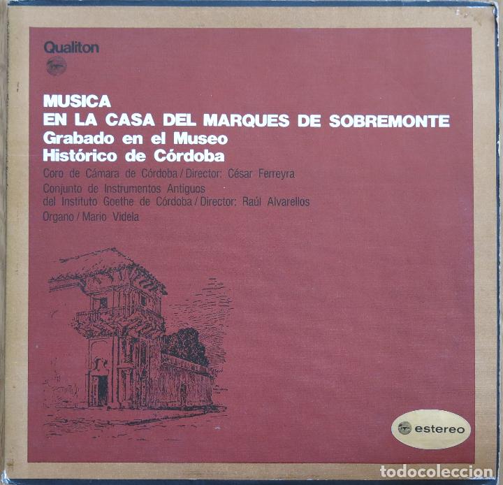 Disques de vinyle: RARE LP ARGENTINA MUSICA CASA MARQUES DE SOBREMONTE QUALITON CESAR FERREYRA GOETHE RAUL ALVARELLOS