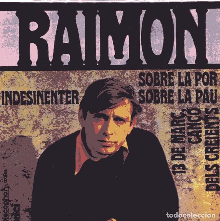 Discos de vinilo: RAIMON / INDESINENTER + 3 (EP 1968) - Foto 1 - 102706139