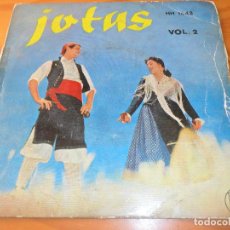 Discos de vinilo: JOTAS VOL.2 - JOSEFINA IBAÑEZ- NO HABLES MAL DE LAS MUJERES/ CUANDO UNA BATURRA QUIERE/ +6 - EP 1959. Lote 102709423