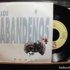 Discos de vinilo: LOS SABANDEÑOS / SOMOS (SINGLE PROMO 1992). Lote 102740643