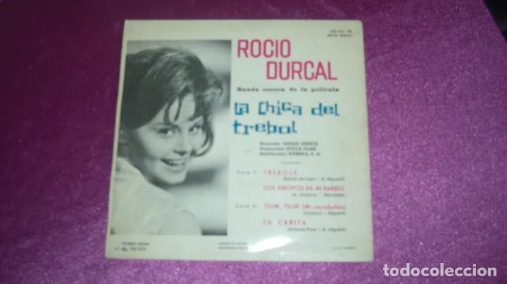 Discos de vinilo: ROCIO DURCAL LA CHICA DEL TREBOL - Foto 3