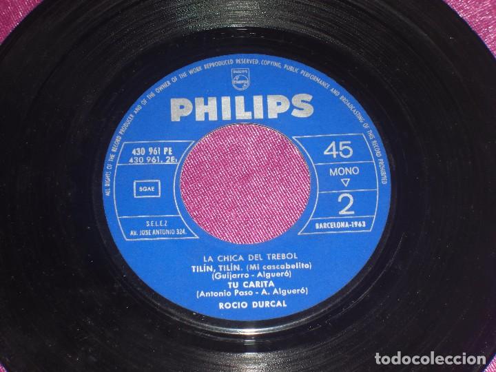 Discos de vinilo: ROCIO DURCAL LA CHICA DEL TREBOL - Foto 4