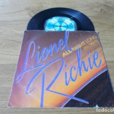 Discos de vinilo: LIONEL RICHIE. ALL NIGHT LONG. WANDERING STRANGER.. Lote 102812847