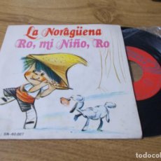 Discos de vinilo: VILLANCICOS. LA NORAGUENA, RO, MI NIÑO, RO.. Lote 102816215