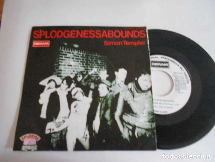 Discos de vinilo: SPLODGENESSABOUNDS-SINGLE SIMON TEMPLER + 2-PROMO-NUEVO - Foto 1