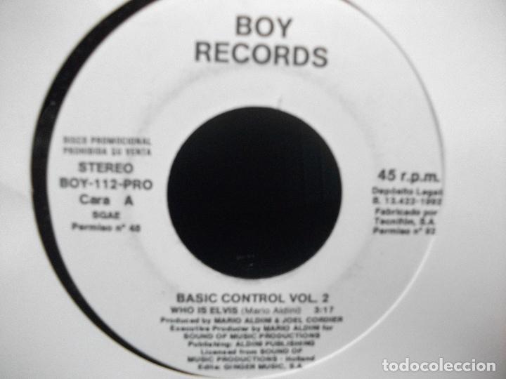 Discos de vinilo: SINGLE, BASIC CONTROL VOL 2, BOY-112-PRO PEPETO - Foto 2