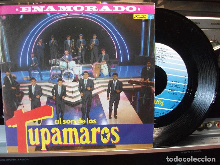 Disques de vinyle: TUPAMAROS, AL SON DE LOS - ENAMORADO (FONOMUSIC) SINGLE