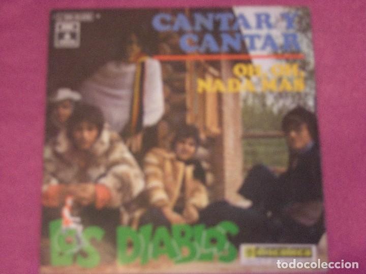 Discos de vinilo: LOS DIABLOS CANTAR Y CANTAR OH OH NADA MAS ...ODEON - Foto 1