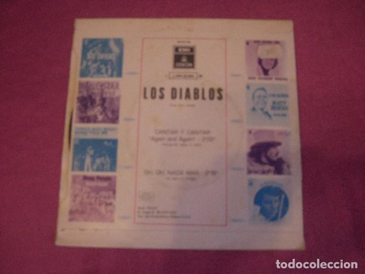 Discos de vinilo: LOS DIABLOS CANTAR Y CANTAR OH OH NADA MAS ...ODEON - Foto 3