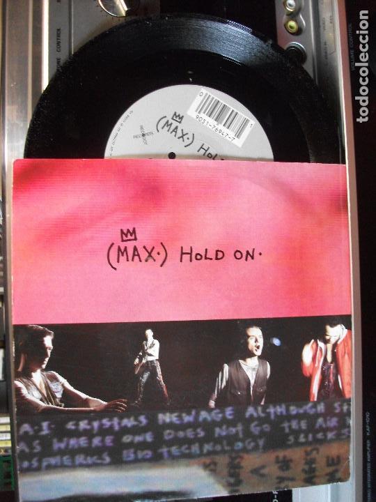 Discos de vinilo: (MAX) HOLD ON / VENUS / OVERDRIVE (SINGLE 1992) - Foto 1