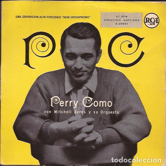 Discos de vinilo: EP-PERRY COMO RCA 20051 SPAIN 195??? - Foto 1