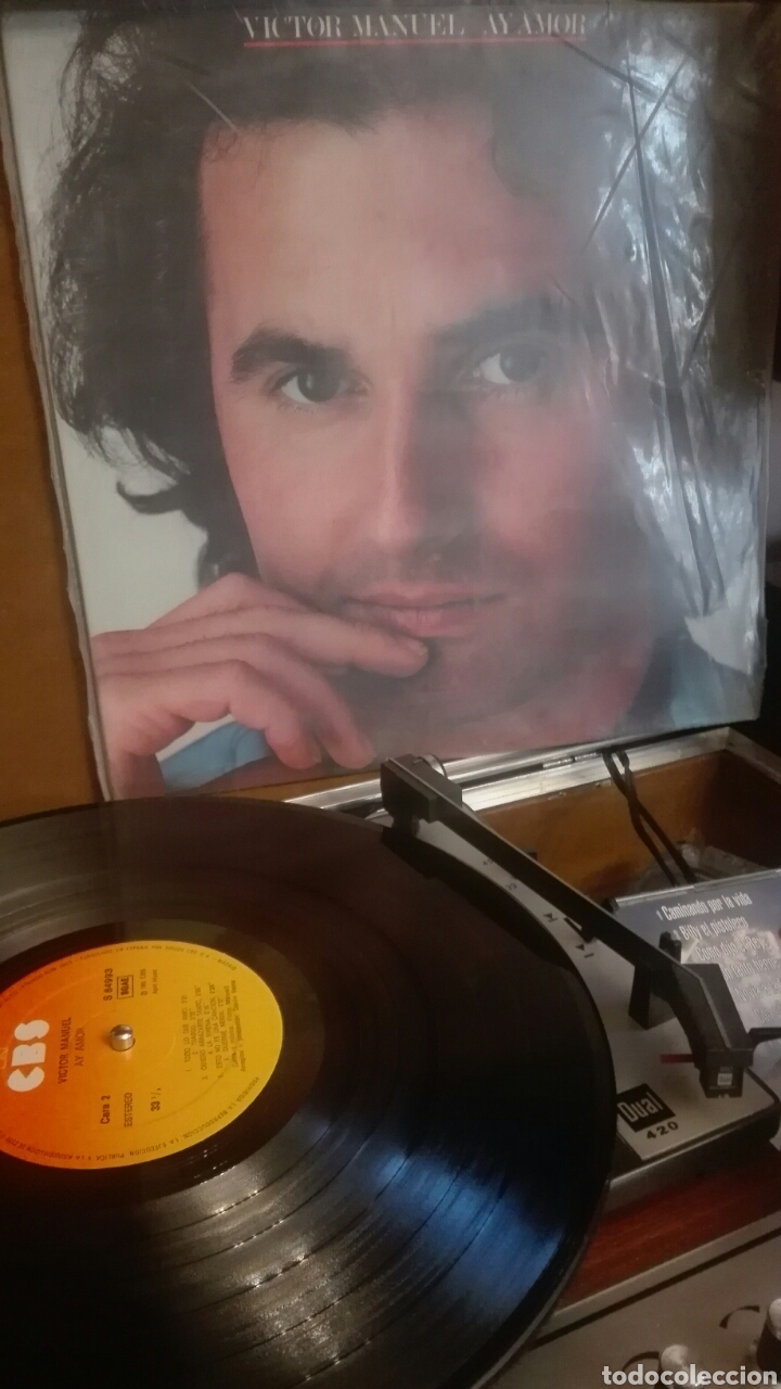 Discos de vinilo: Disco con error VICTOR MANUEL - Foto 1