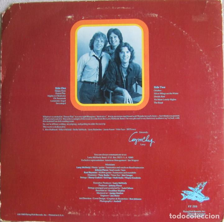Discos de vinilo: LARRY McNEELY BAND, THE: POWER PLAY - Foto 2