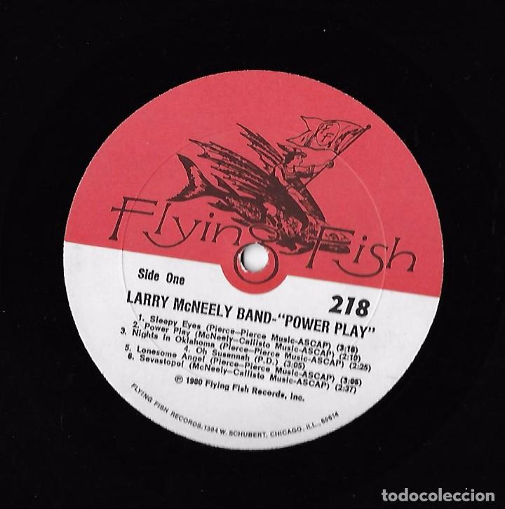 Discos de vinilo: LARRY McNEELY BAND, THE: POWER PLAY - Foto 5