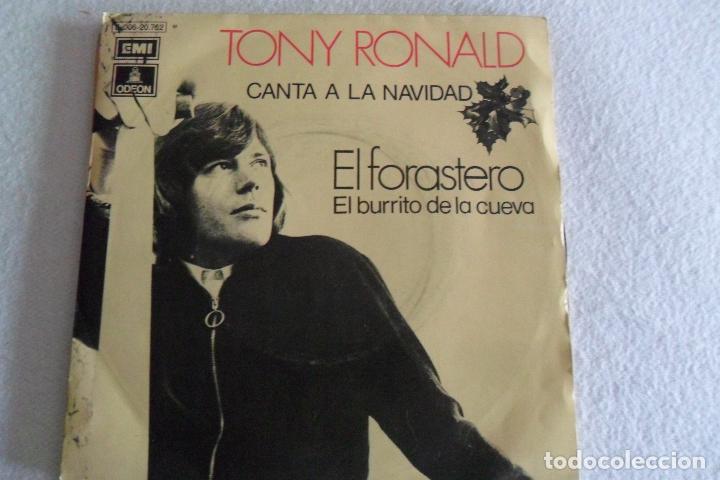 Discos de vinilo: TONY RONALD - CANTA LA NAVIDAD - EL FORASTERO 1971 - Foto 1