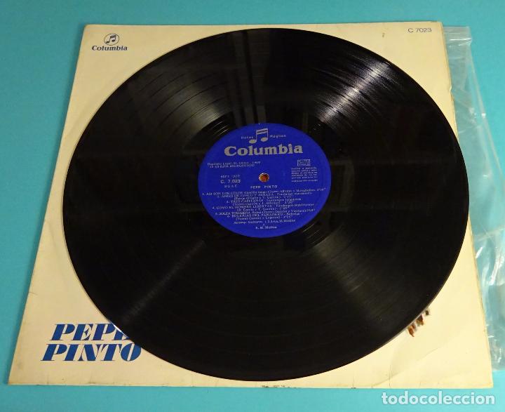 Discos de vinilo: PEPE PINTO. COLUMBIA - Foto 3