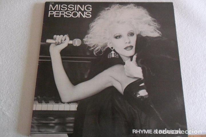 Discos de vinilo: MISSING PERSONS - RHYME & REASON 1984 - Foto 1