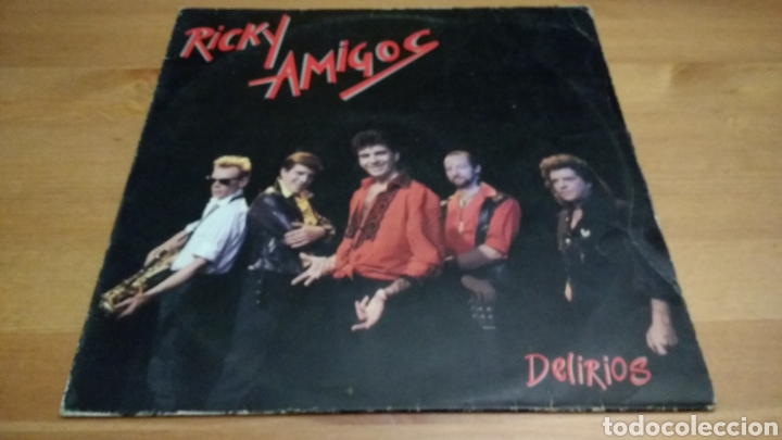 Discos de vinilo: Ricky Amigos -Delirios- - Foto 1