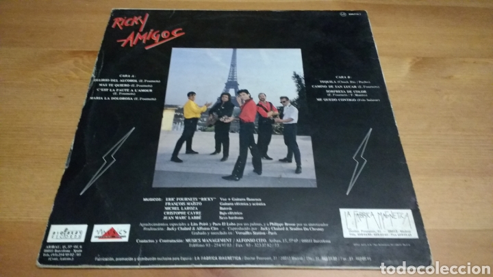 Discos de vinilo: Ricky Amigos -Delirios- - Foto 2