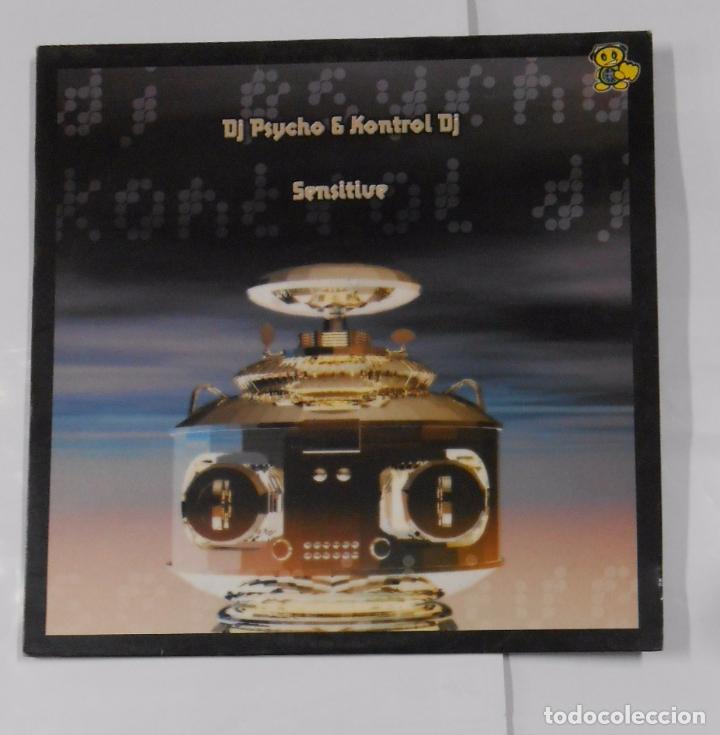 Discos de vinilo: DJ. PSYCHO & KONTROL DJ. SENSITIVE. TDKDA21 - Foto 1