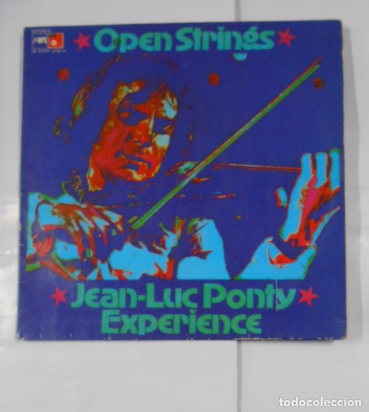 Discos de vinilo: JEAN LUC PONTY. - OPEN STRINGS LP. EXPERIENCE. TDKDA21 - Foto 1