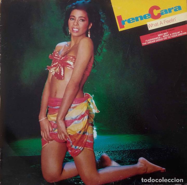 Discos de vinilo: IRENE CARA, WHAT A FEELIN. LP ESPA&Ntilde;A - Foto 1