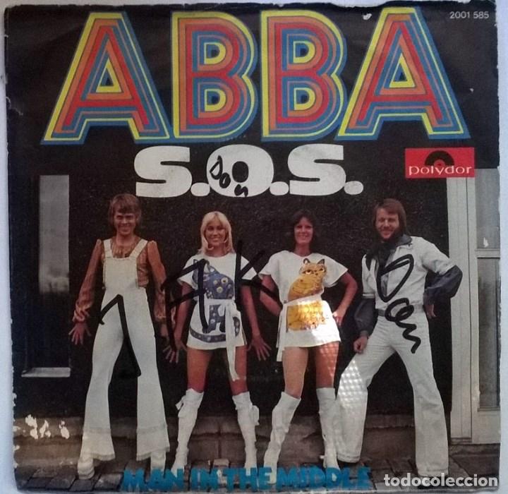 Abba Sos Sos Man In The Middle Polydor Comprar Discos Singles