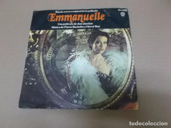 Discos de vinilo: EMMANUELLE (SN) PIERRE BACHELET A&Ntilde;O 1975 - Foto 1