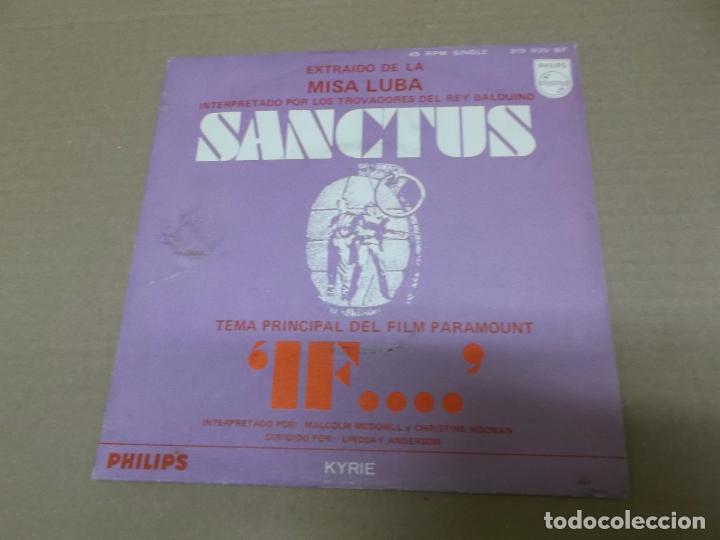 Discos de vinilo: IF (SN) LOS TROVADORES DEL REY BALDUINO - SANTUS A&Ntilde;O 1969 - Foto 1