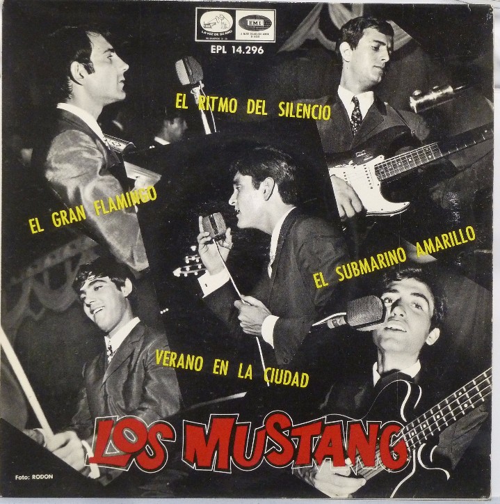 Discos de vinilo: LOS MUSTANG - EL RITMO DEL SILENCIO - Foto 1