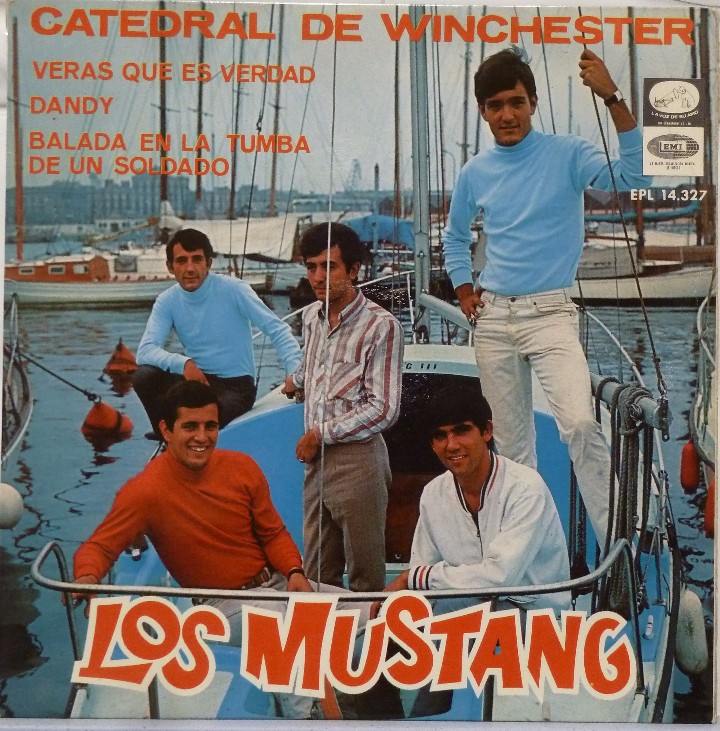 Discos de vinilo: LOS MUSTANG - CATEDRAL DE WINCHESTER - Foto 1