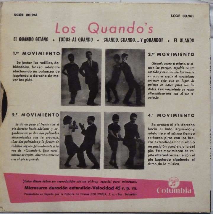 Discos de vinilo: LOS QUANDOS - EL QUANDO - Foto 2