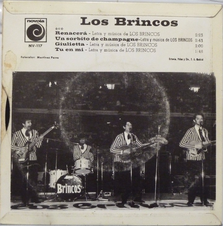 Discos de vinilo: LOS BRINCOS - RENACERA - Foto 2