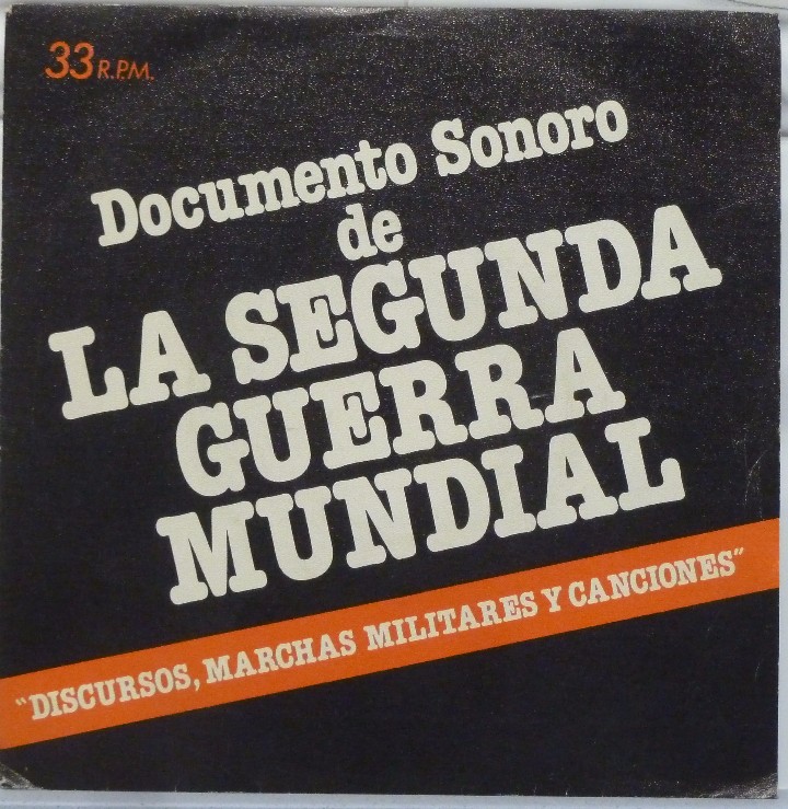 Discos de vinilo: DOCUMENTO SONORO DE LA 2&ordf; GUERRA MUNDIAL - Foto 1