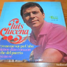 Discos de vinilo: LUIS LUCENA EP 1968- QUE TO NO ME VOY PA CUBA/ YO NO SE/ NOCHE DEL PUERTO +1