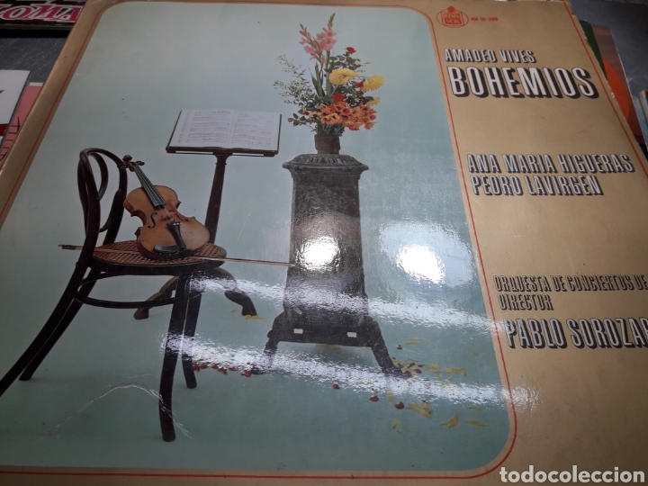 Discos de vinilo: LP antiguo Bohemios de Pablo Sorozabal 1966 - Foto 1