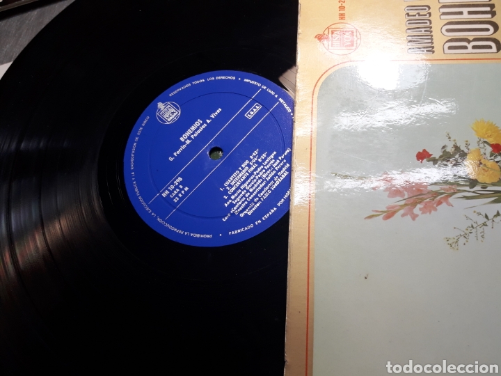 Discos de vinilo: LP antiguo Bohemios de Pablo Sorozabal 1966 - Foto 3