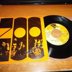 Discos de vinilo: ZOO MEMPHIS TRAIN / RHYTHM AND BOSS SINGLE VINILO DEL AÑO 1969 ESPAÑA 2 TEMAS FRENCH POP RARO. Lote 103071855
