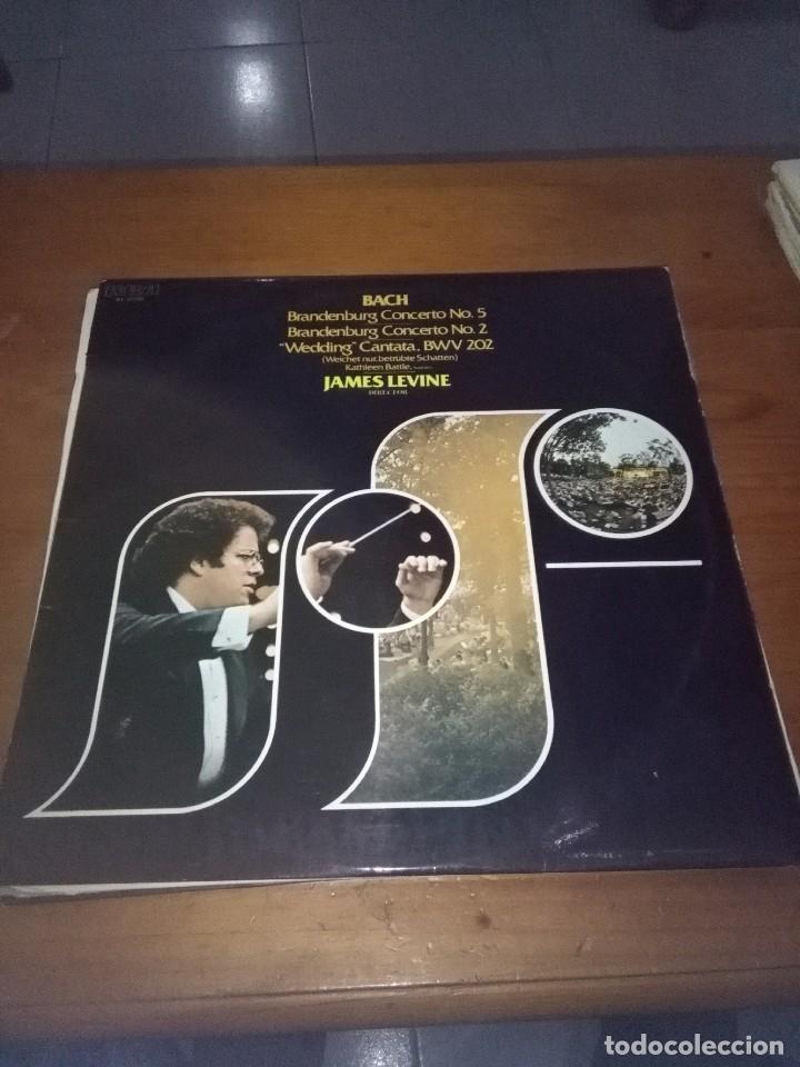 Discos de vinilo: BACH. JAMES.  LEVINE. DIRECTOR. C8V - Foto 1