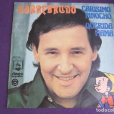 Discos de vinil: TORREBRUNO SG DIRESA 1973 CARISIMO PINOCHO/ QUERIDA MAMA TVE TELEVISION. Lote 374873099