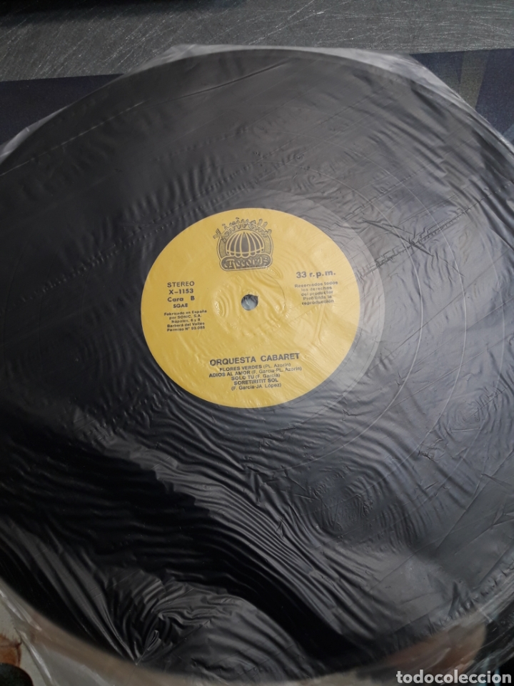 Discos de vinilo: LP Orquesta Cabaret 1983 - Foto 3
