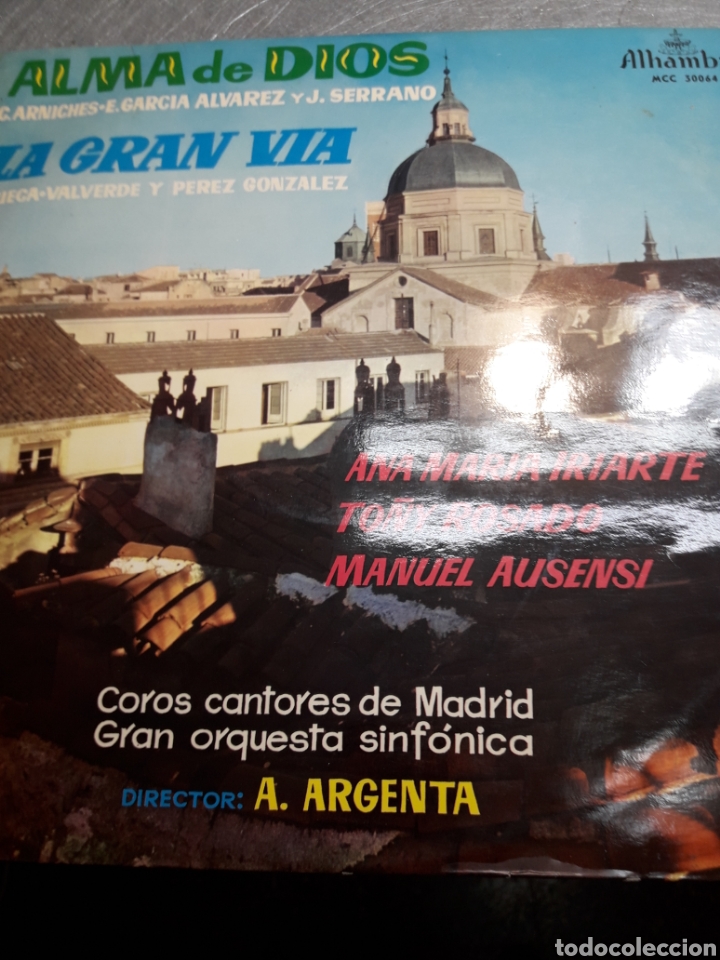 Discos de vinilo: LP Alma de Dios 1959 - Foto 1
