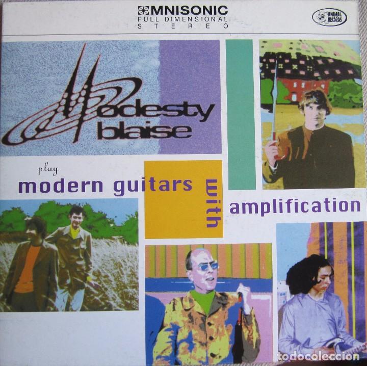 Discos de vinilo: MODESTY BLAISE: MODERN GUITARS WITH AMPLIFICATION - Foto 1