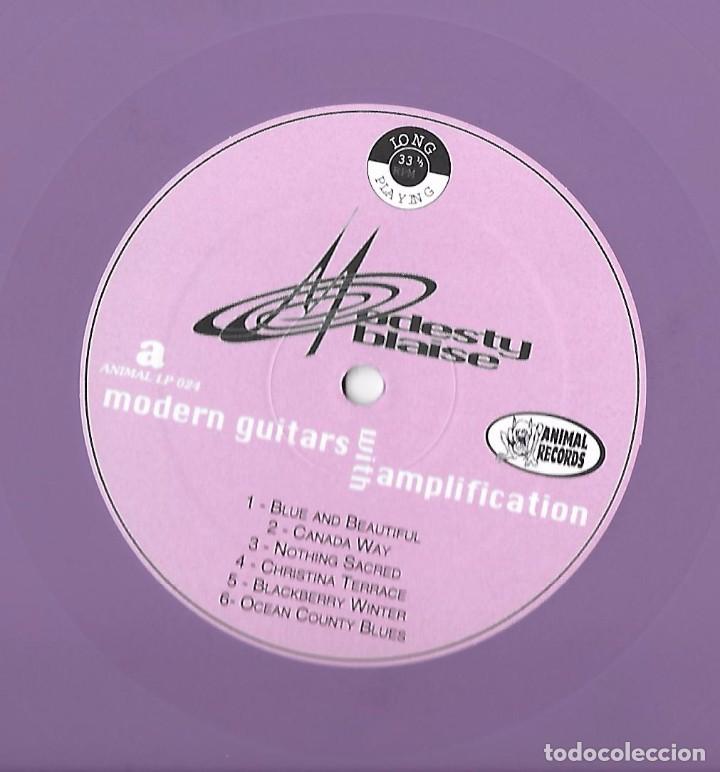 Discos de vinilo: MODESTY BLAISE: MODERN GUITARS WITH AMPLIFICATION - Foto 4