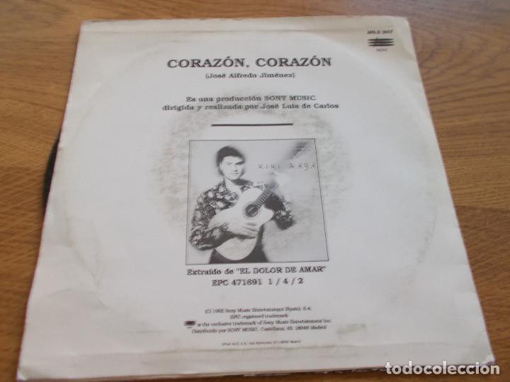 Discos de vinilo: KIKI MAYA. CORAZON CORAZON. - Foto 2