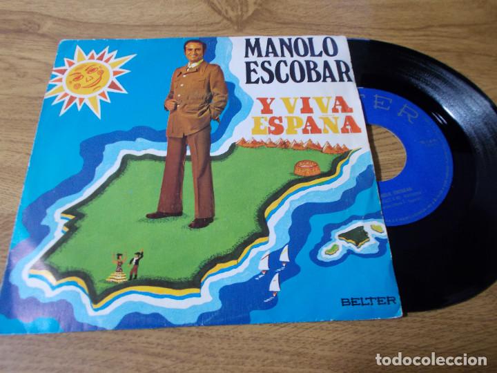 Discos de vinilo: MANOLO ESCOBAR, Y VIVA ESPA&Ntilde;A. - Foto 1