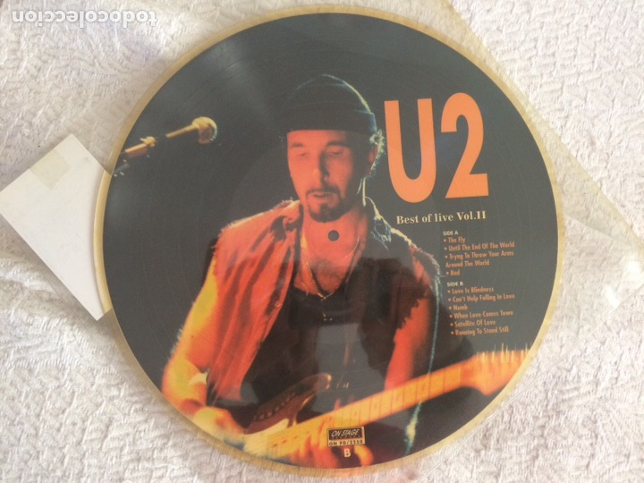 Discos de vinilo: U2 picture disc - Foto 2
